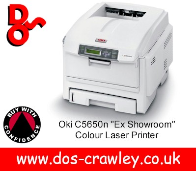 # OKI C5650n "Showroom Model" Colour Laser Printer # OKI C5650n "Showroom Model" Colour Laser Printer