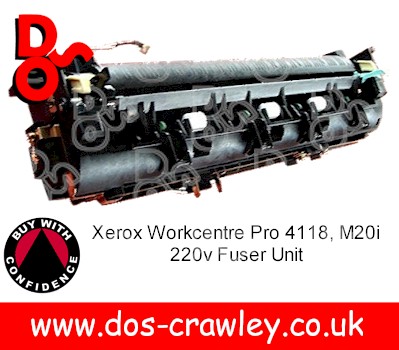 Fuser 220v Samsung for use in Xerox WorkCentre Pro 4118 Fuser 220v Samsung for use in Xerox WorkCentre Pro 4118